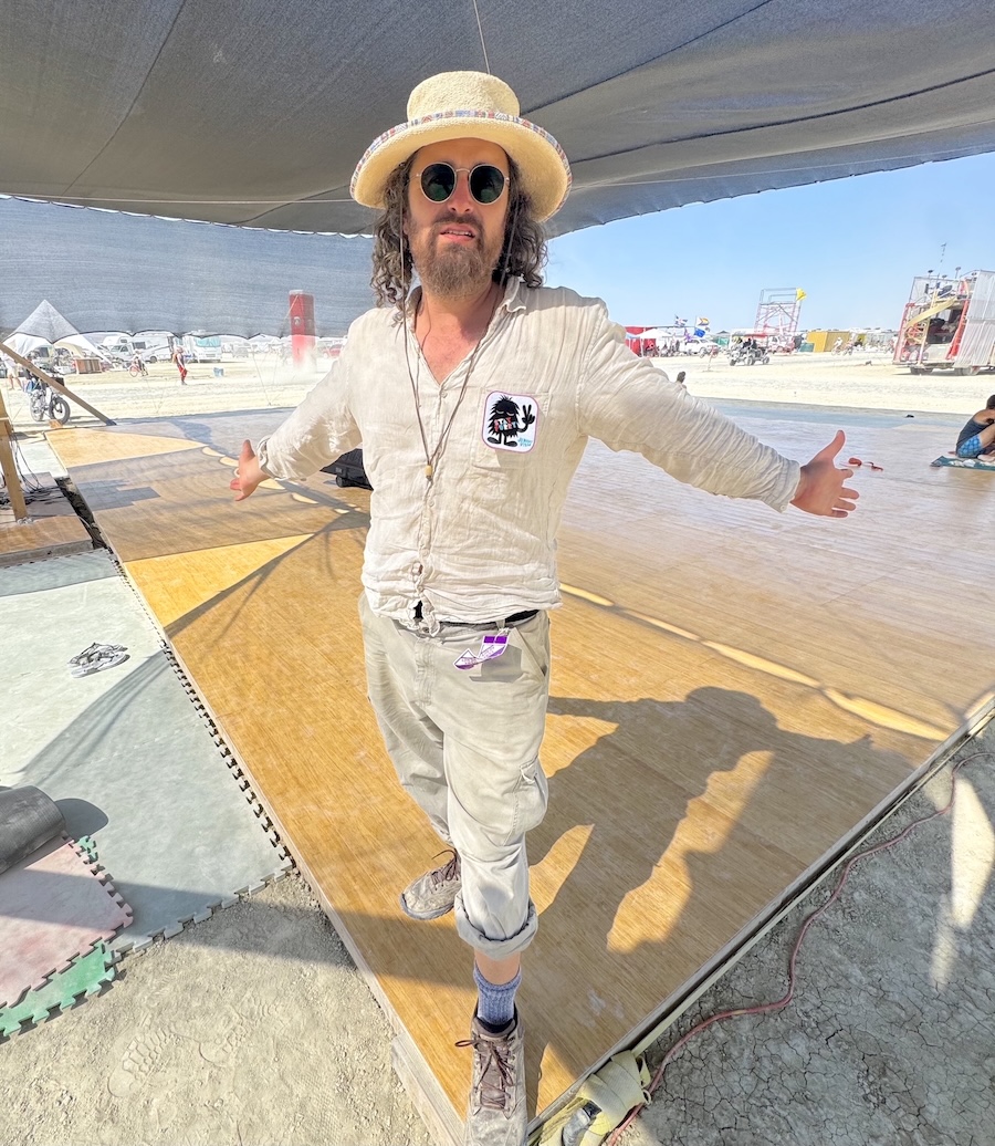 Shem Beck at Burning Man 2025